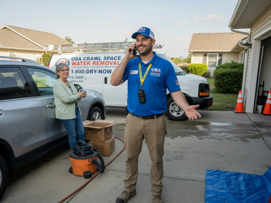 Crawl Space Water Removal Streetman, TX FAQs